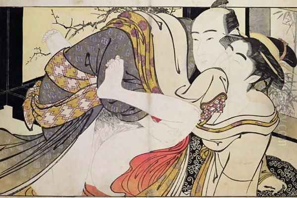 Lovers from the Poem of the Pillow - view 1