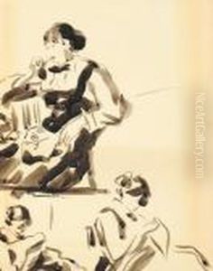Nelle Au Fauteuil by Rik Wouters