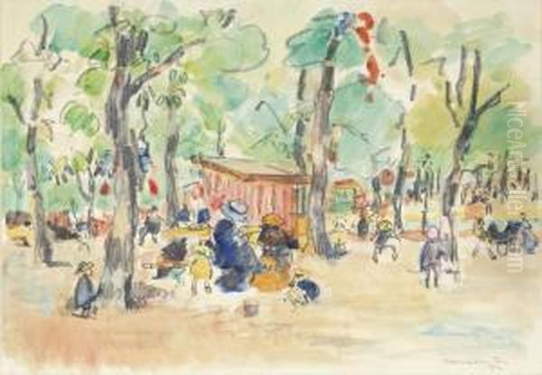Les Champs Elysees - view 1