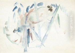 Personnage En Sous-bois by Rik Wouters