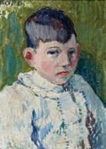 Portret Van Popom, Vii Ans by Rik Wouters
