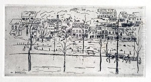 L'avenue Sous La Pluie - view 1