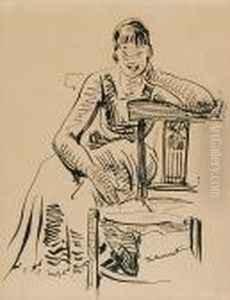 Nel Sitting by Rik Wouters