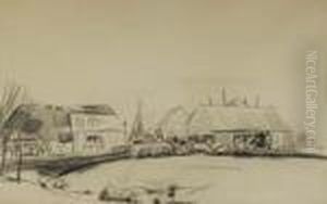 Ferme, Pres D'amersfoort by Rik Wouters