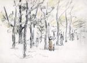 Het Park (voor 1914) by Rik Wouters