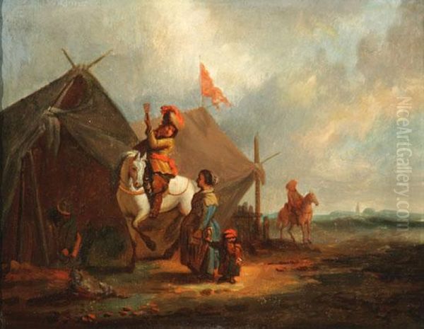 Encampment Scene - view 1