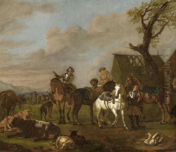 Reclining Soldiers - view 1