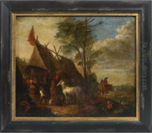 Untitled by Pieter Wouwermans or Wouwerman