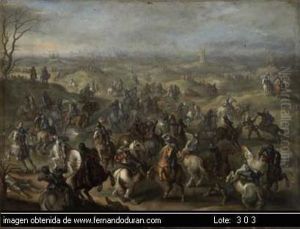 Untitled by Pieter Wouwermans or Wouwerman