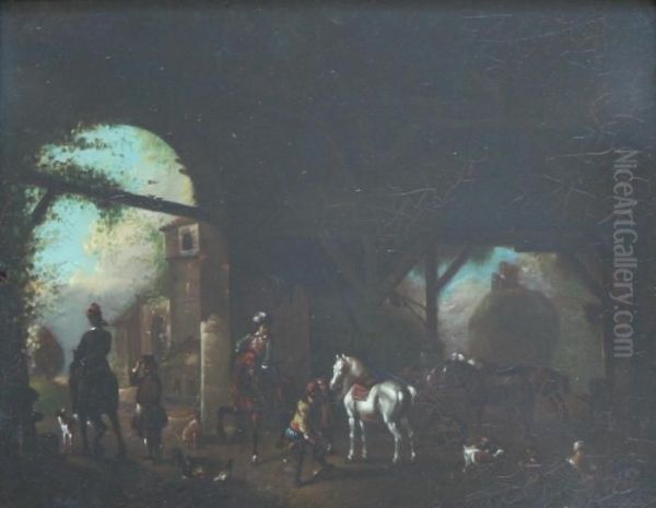 The Interior Of A Stable - view 1