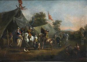 After The Battle, A Military Encampment