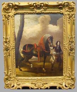Cavalier Leading A Horse Cavalier Leading A Horse