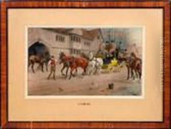"changing Horses"(pferdewechsel) - view 1