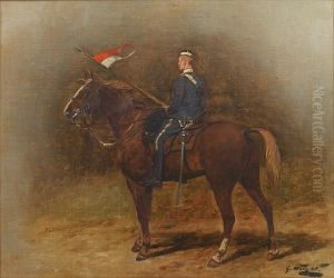A Mounted Trooper Of The 17th Lancers