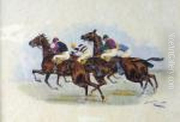 Le Depart, La Course Et L'arrivee - view 1