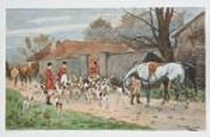 A Set Of Three Hunting Prints