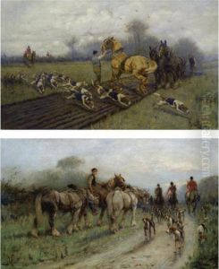 Crossing The Line Of The Plough; The End Of The Day by George Wright