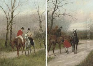 A Ride Through The Woods; And The Morning Ride by George Wright
