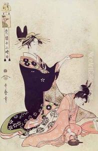 The Hour of the Boar, 1790 by Kitagawa Utamaro