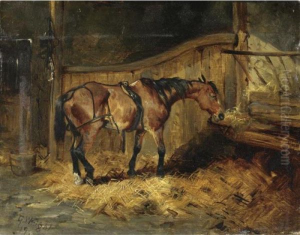 Cavallo Nella Stalla - view 1