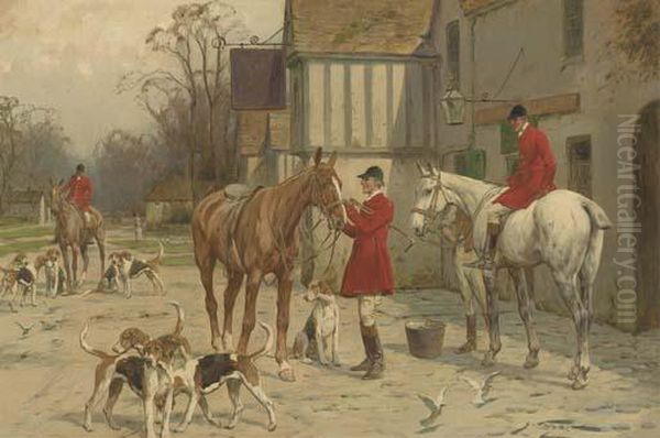 Refreshments Outside The King's Arms - view 1