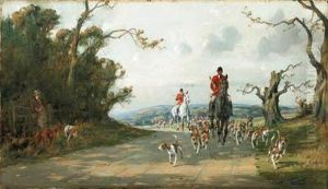 Going To The Meet by George Wright