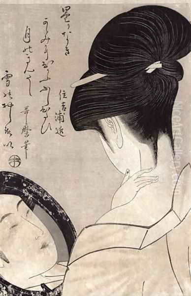 Young woman applying make-up, c.1795-96 - view 1
