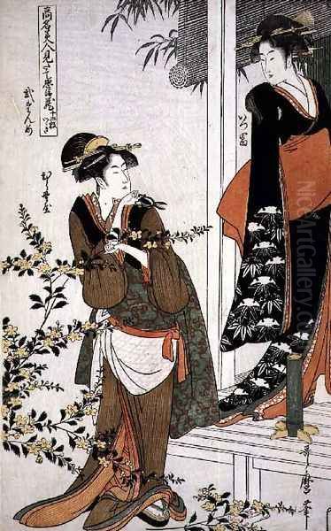 Scene 2, Comparison of celebrated beauties and the loyal league, c.1797 - view 1