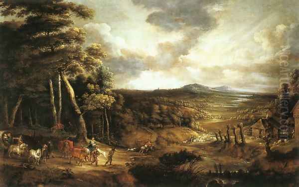 Landscape with the Flight into Egypt 1654 - view 1