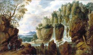 Alpine Landscape by Lucas Van Uden