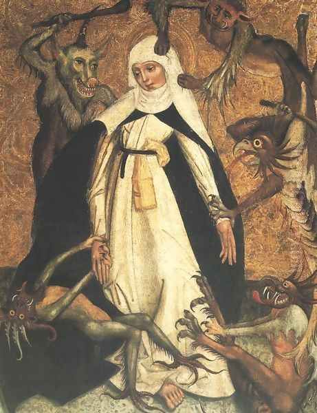 St. Catherine of Siena Besieged by Demons - view 1