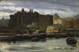 In The Bay Of Naples by Carl Wuttke