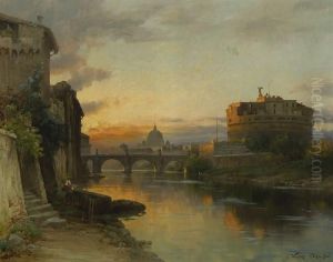 Rom - Blick Uber Den Tiber Auf
Engelsburg Und Petersdom. Rom - Blick Uber Den Tiber Auf
Engelsburg Und Petersdom.
