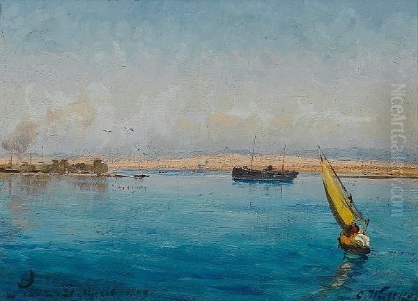 Entrance To The Suez Canal - view 1