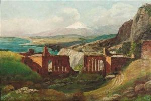 Wuttke, Carl. The Remains Of Taormina In Sicily