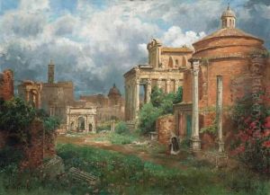 Il Foro Romano Verso Il Campidoglio