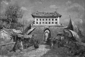"markt Vor Einem Stadttor Von
Peking". Sign., Rucks. Bez. Ol Auf Holz. 19,5 X 28 Cm. Rahmen "markt Vor Einem Stadttor Von
Peking". Sign., Rucks. Bez. Ol Auf Holz. 19,5 X 28 Cm. Rahmen