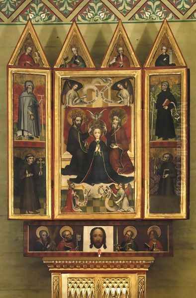 Coronation of the Virgin Mary - view 1