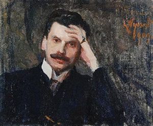 Portret Mezczyzny by Leon Wyczolkowski