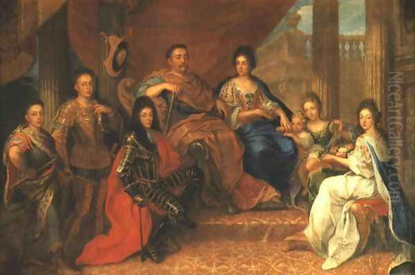 Portrait of Sobieski Family - view 1