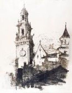 Katedra Wawelska by Leon Wyczolkowski