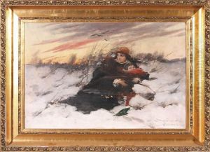 Ucieczka Maryny Mniszchowny Z Synem Dymitrem, 1882 R. by Leon Wyczolkowski
