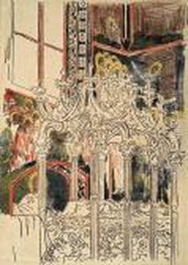 Grobowiec Kazimierza Jagiellonczyka, 1911-1912 by Leon Wyczolkowski