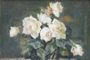Biale Roze by Leon Wyczolkowski