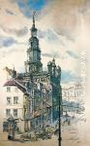 Ratusz W Poznaniu, 1929 R. - view 1