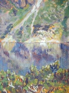 Widok Na Morskie Oko by Leon Wyczolkowski