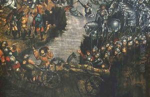 Battle of Orsza I by Unknown Painter