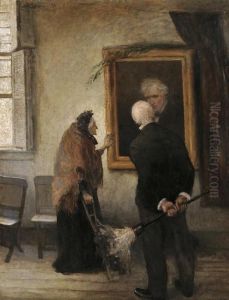 "sure, 
It's Professor Grid To The Life!" He Saidadmiringly by Newell Convers Wyeth
