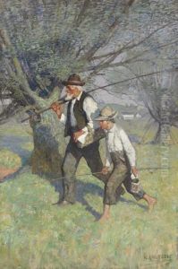 The Call Of The Spring by Newell Convers Wyeth