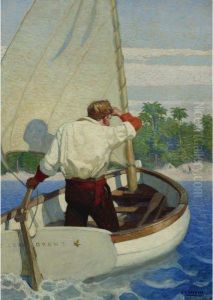 The Pearl Fishers by Newell Convers Wyeth